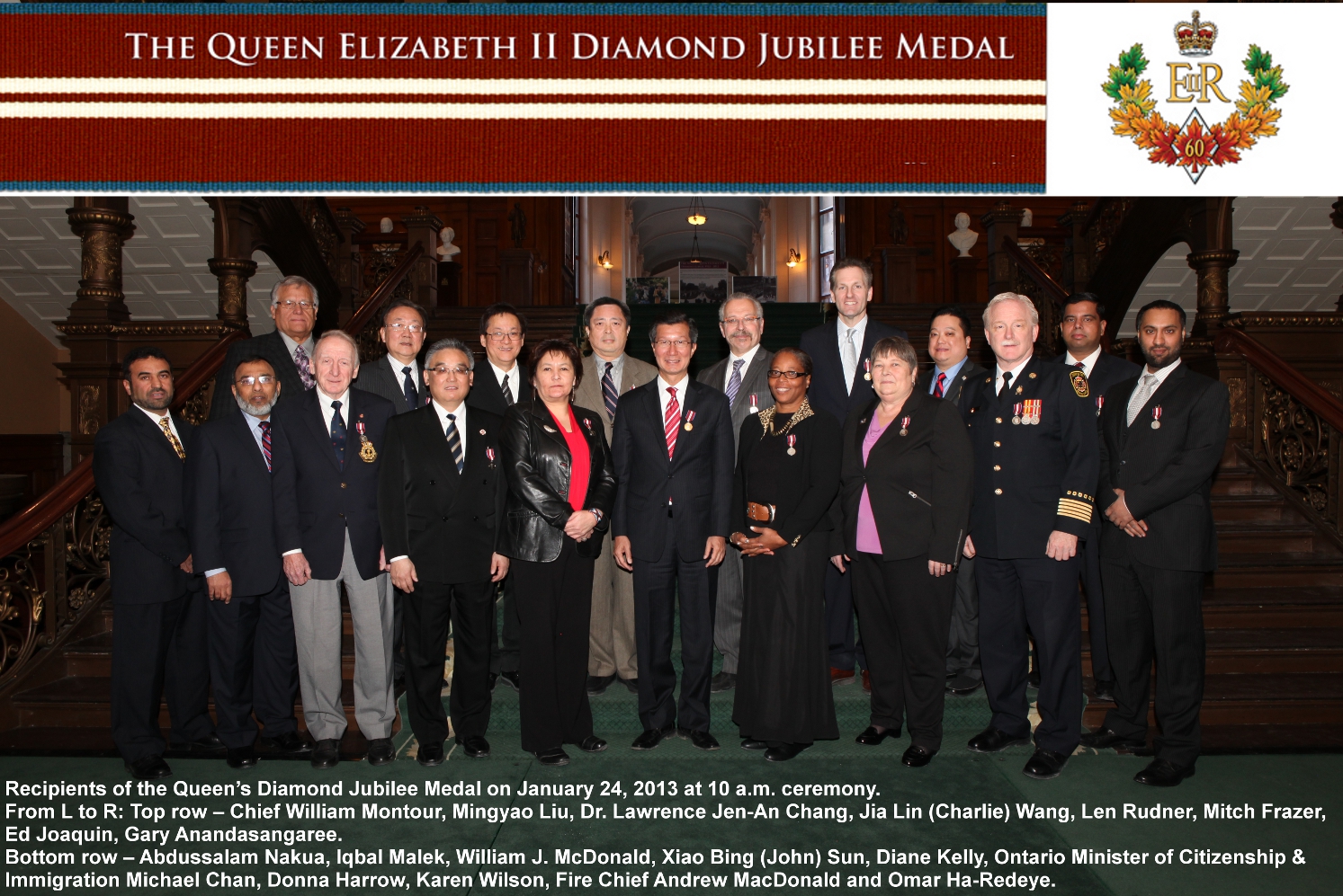 Queen's Diamond Jubilee Medal (Group)
